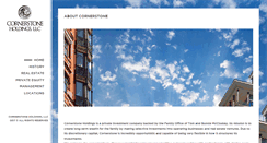 Desktop Screenshot of cstoneholdings.com